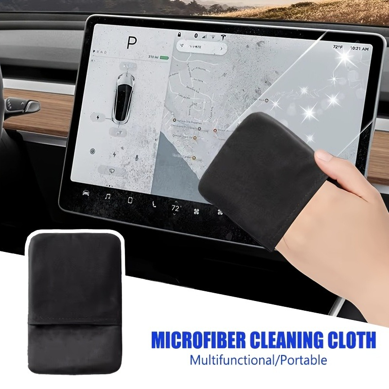 Microfiber Towel Detailing - Ultrafijne vezelreinigingsdoek voor autoschermen: efficiënte reiniging,
