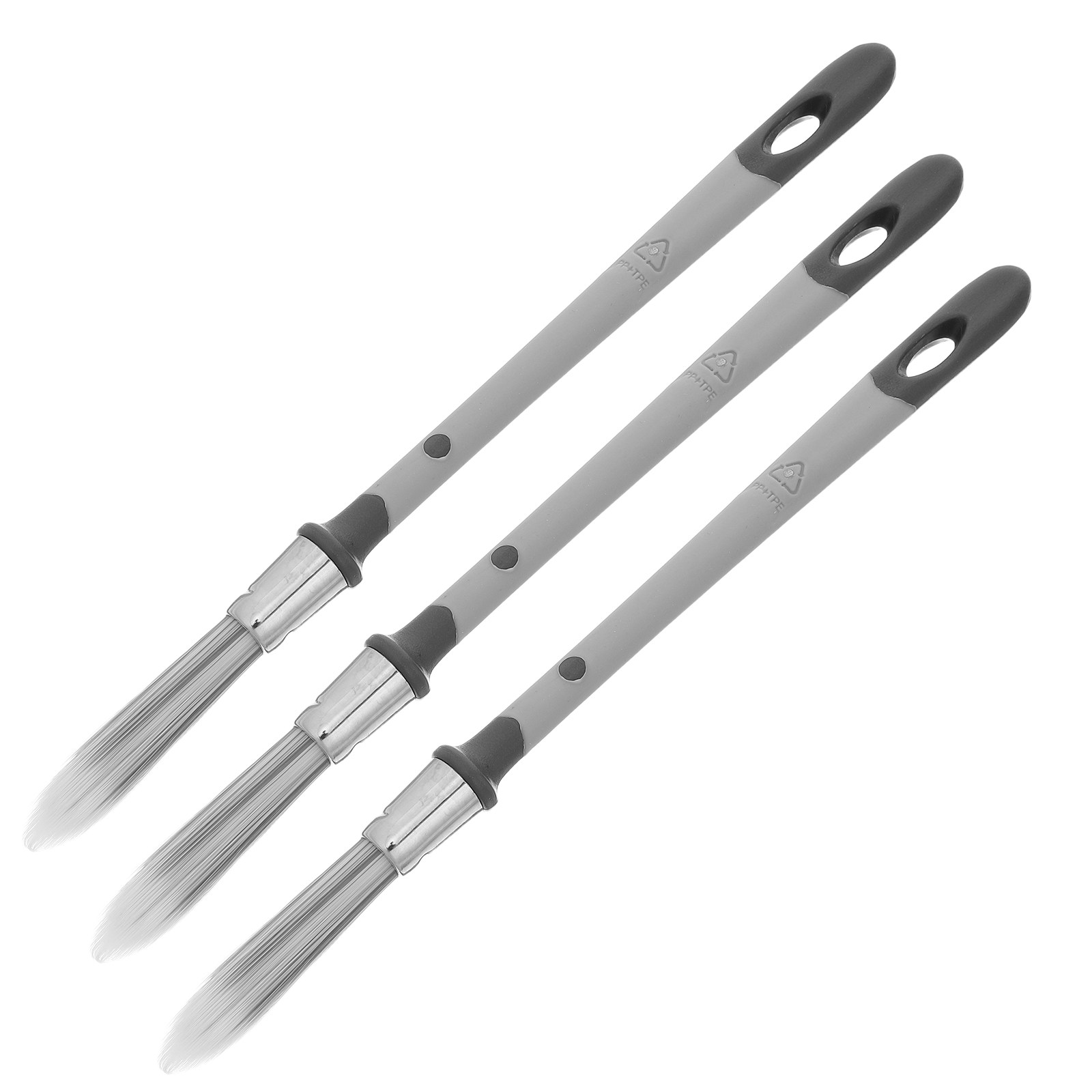 Detailing Brush Set - 3-delige set detailverfkwasten, puntige kleine kwasten
