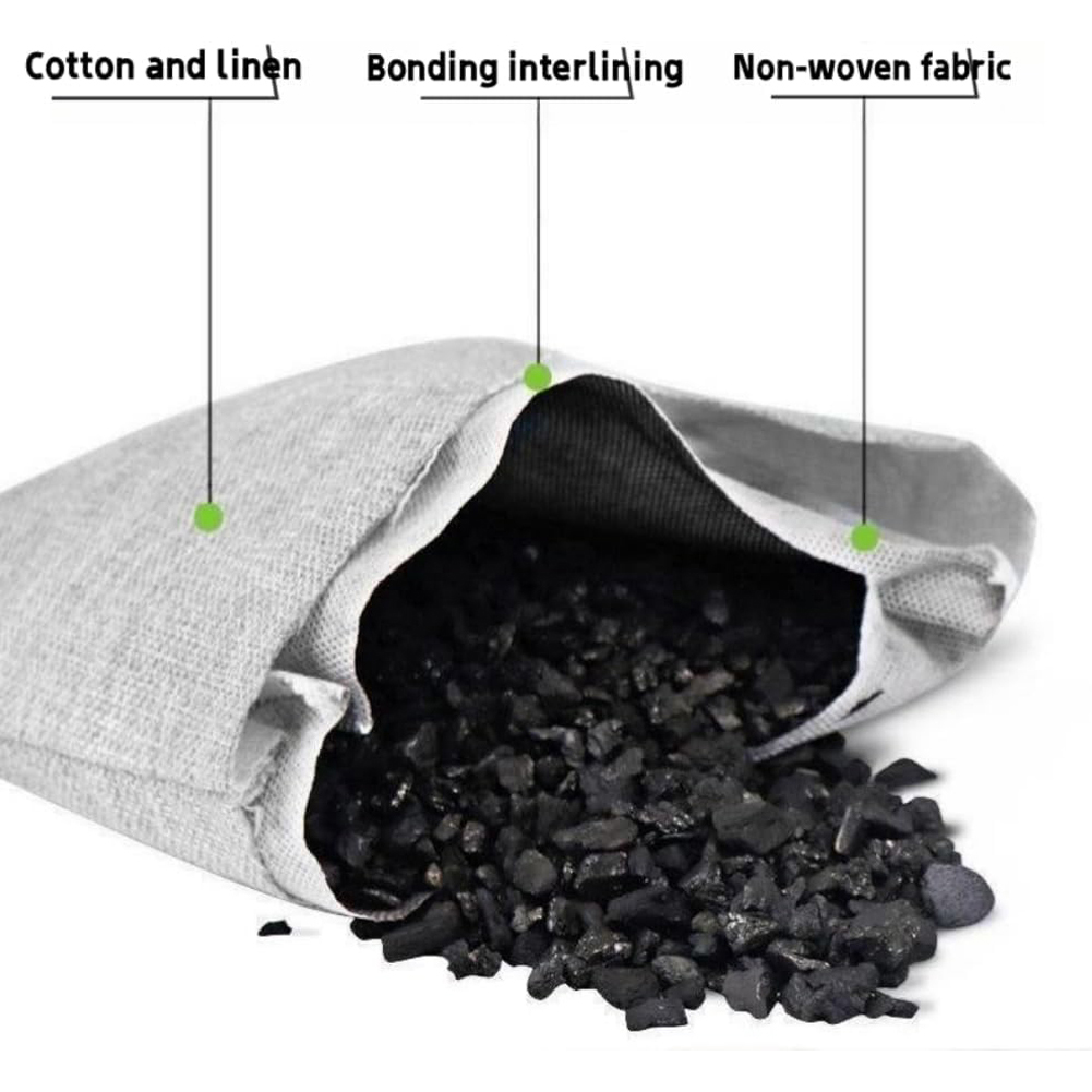 Odor Eliminator Car - Bamboe Houtskool Luchtzuiverende Zakjes 2x200g Geurverwijderaar