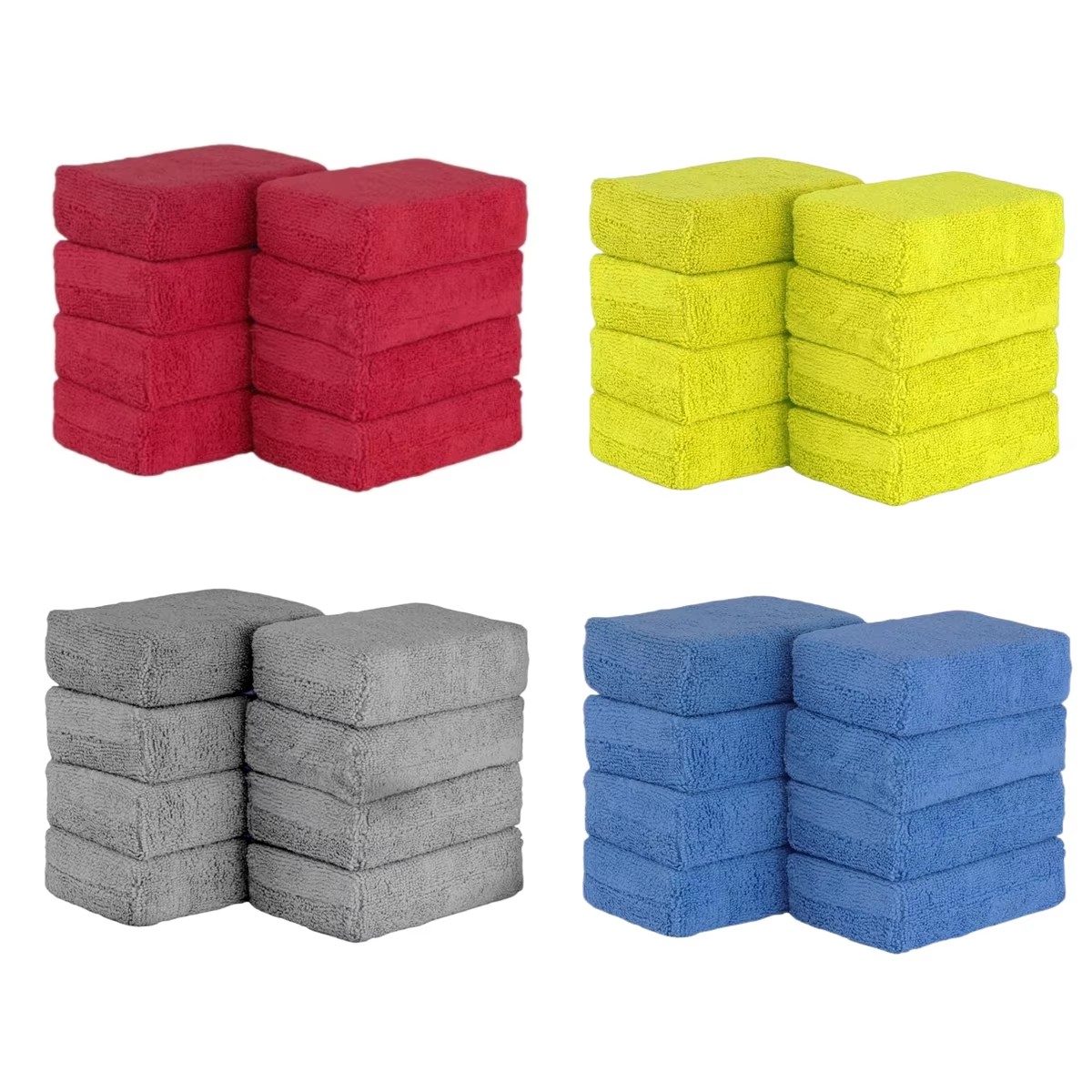8 stuks microvezel autowasappl - Wax Applicator Pad recensie en prijs