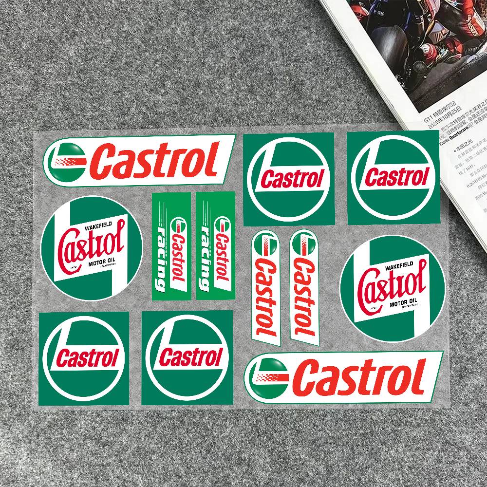 Stickers Moto Sticker Auto Bod - Castrol Oil Gtx recensie en prijs
