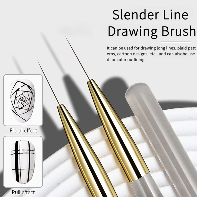 1/2/5 Stuks Nagelkunst Liner P - Detailing Brush Set recensie en prijs
