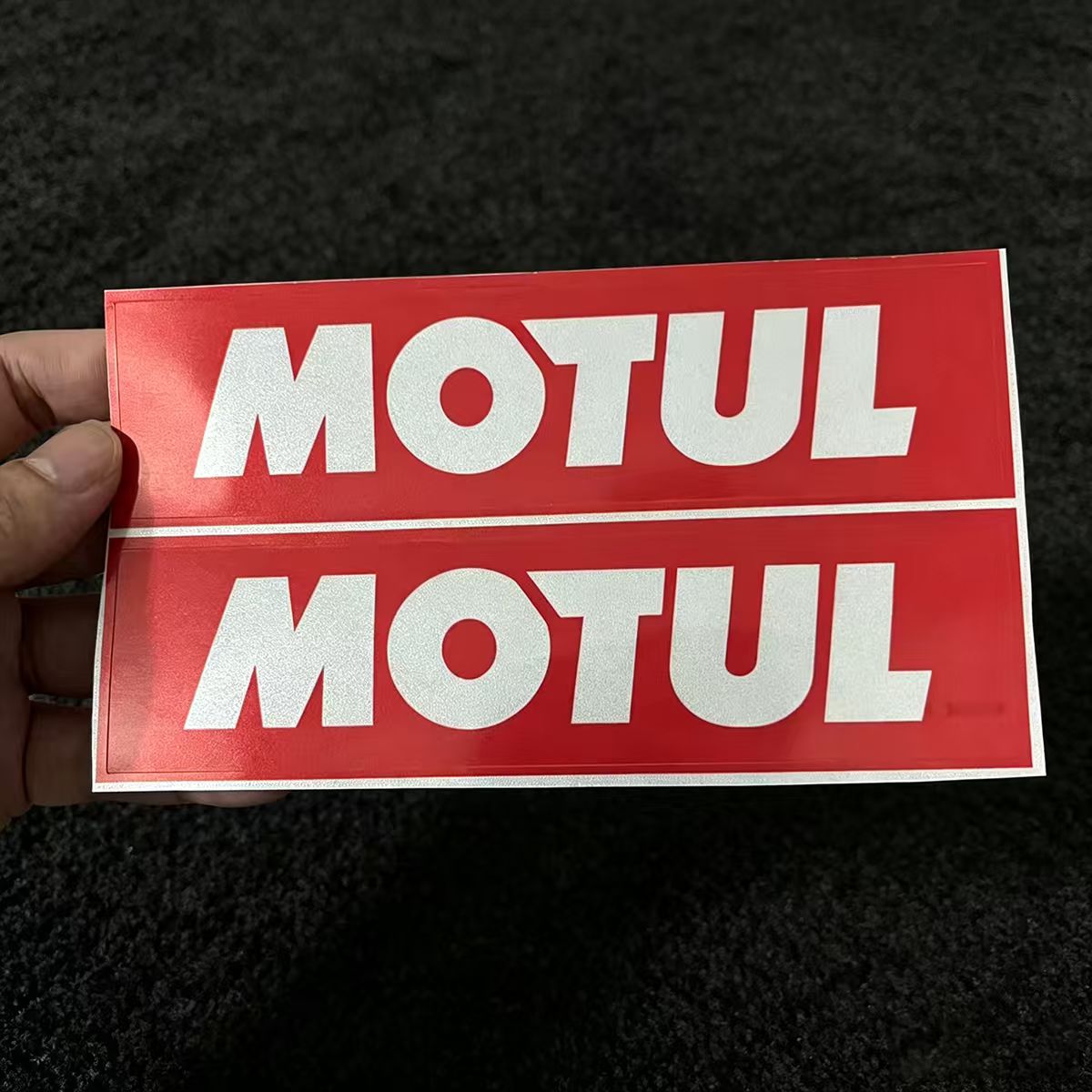 Reflecterende MOTUL sticker lo - Castrol Oil Gtx recensie en prijs
