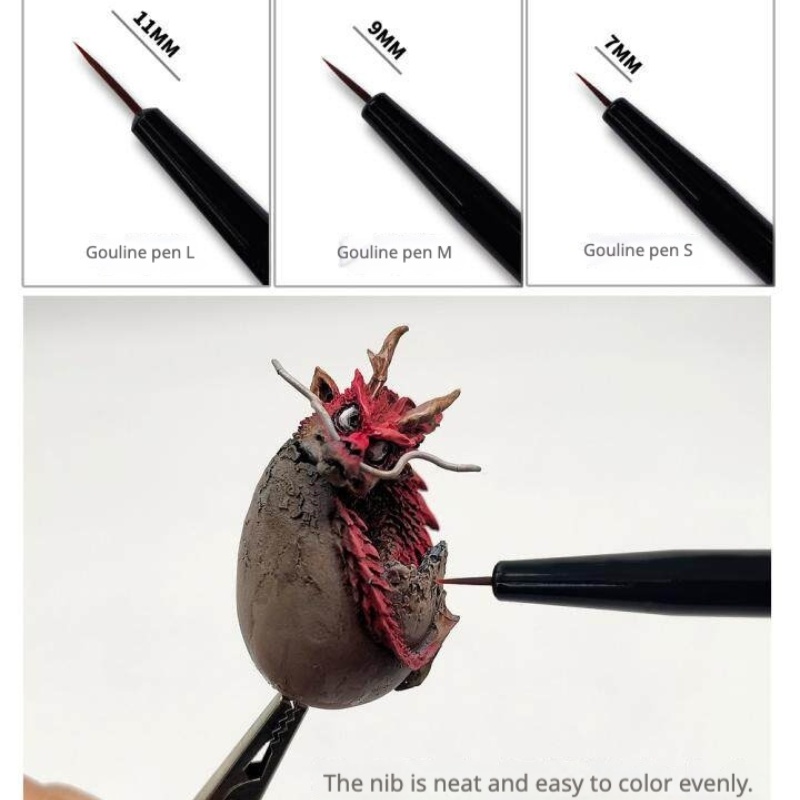 MSWZ MS-063 3-IN-1 Model Hand  - Detailing Brush Set recensie en prijs